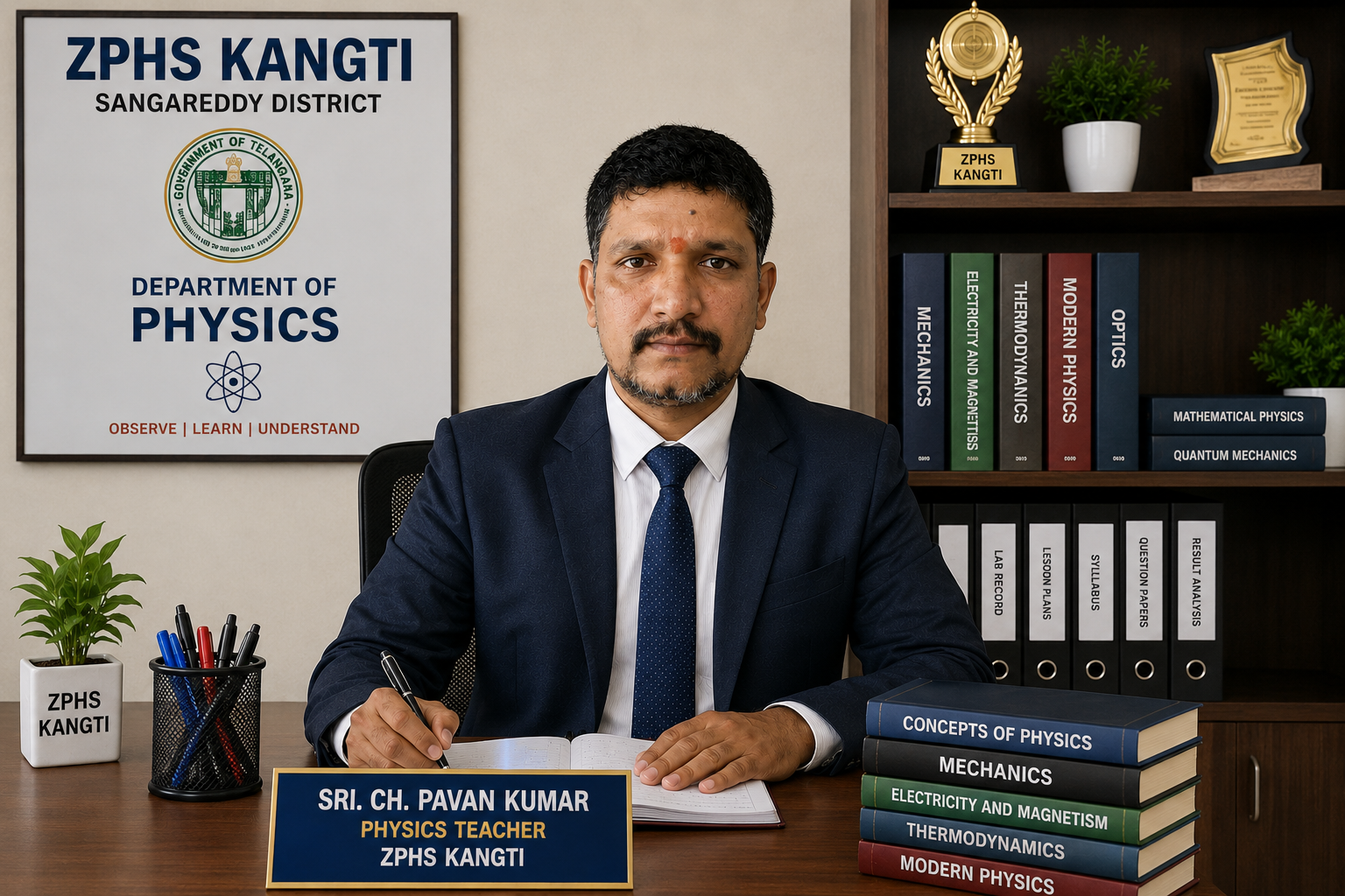 Sri Ch. Pavan Kumar — Physical Science
